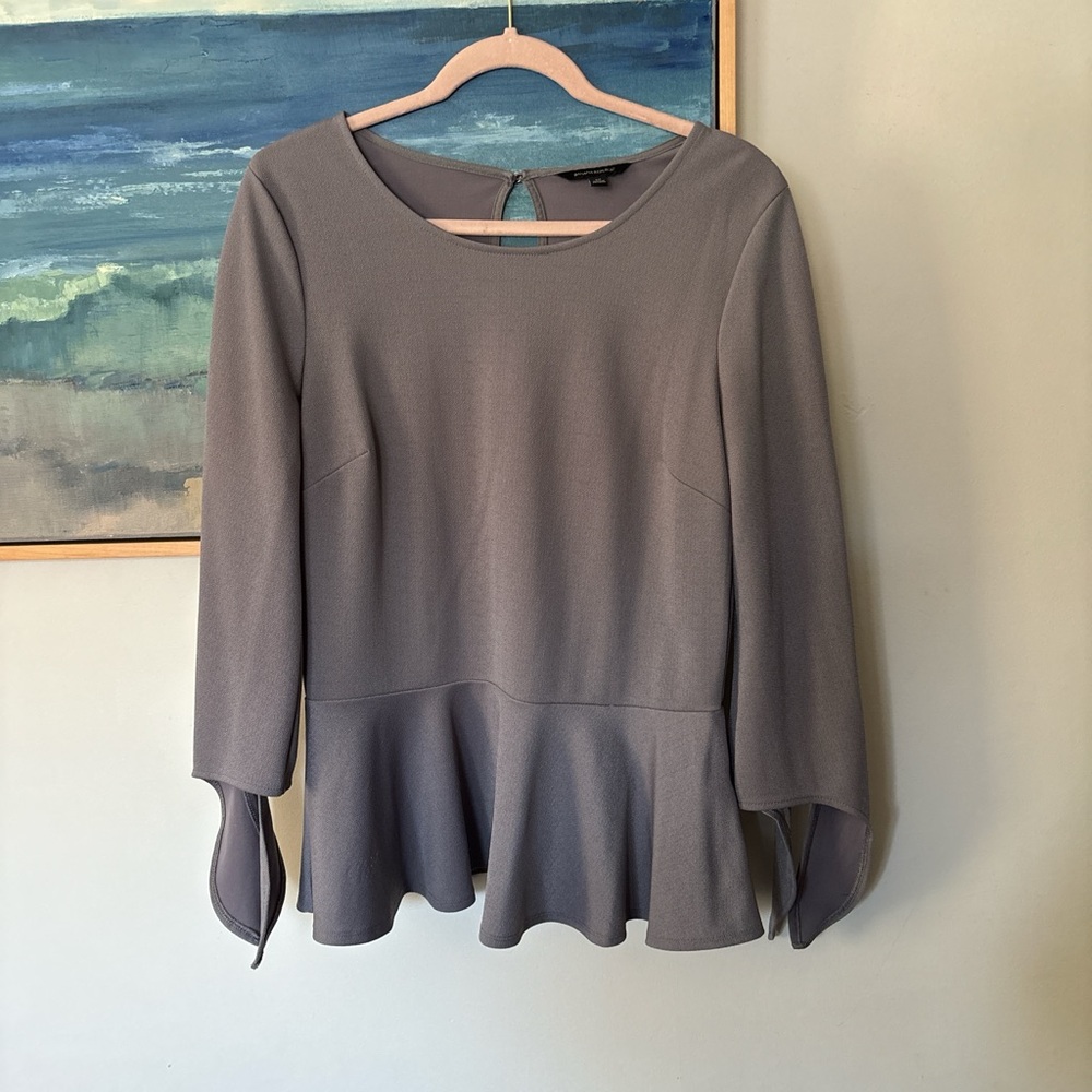Gray blouse